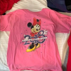 Walt Disney World pink 2018 Shirt.